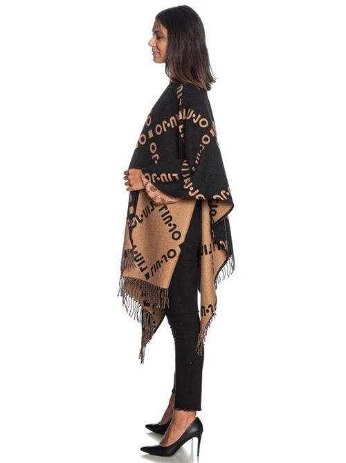 poncho with maxi rhombus logo Liu Jo | 2F5033T0300.22222